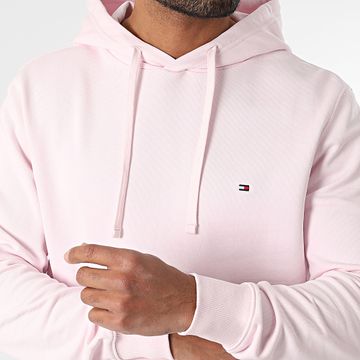 Tommy Hilfiger - Felpa con cappuccio Essential Terry 7235 rosa chiaro