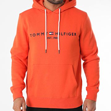 Tommy Hilfiger - Felpa con cappuccio Tommy Logo 1599 Arancione