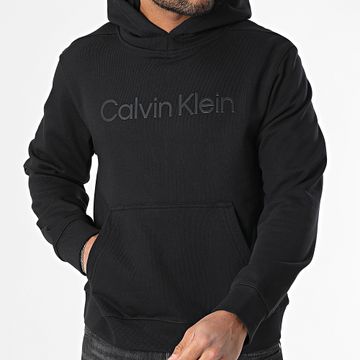 Calvin Klein - Felpa con cappuccio LVGMS5W340 Nero