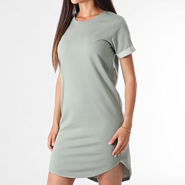 Only - Ivy Shirt Dress Donna Grigio Verde