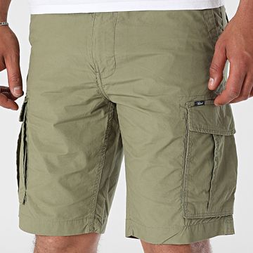Petrol Industries - M-1050-SHO500 Pantaloncini Cargo Verde Khaki