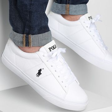 Polo Ralph Lauren - Sneakers Sayer Bianco Nero