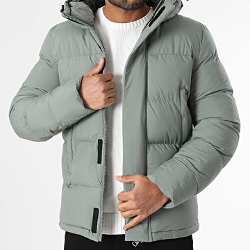 Frilivin - Giacca con cappuccio 6651 Verde Khaki