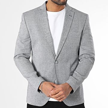 Mackten - Giacca blazer 108 Grigio Heather