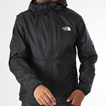 The North Face - Giacca a vento con cappuccio Cyclone A8B64 Nero