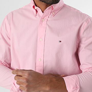 Tommy Hilfiger - Camicia a maniche lunghe rosa