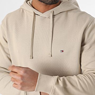 Tommy Hilfiger - Felpa con cappuccio Essential Terry 7235 Beige
