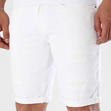 Indicode Jeans - Pantaloncini Kaden Holes Beige