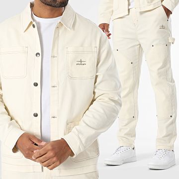 Project X Paris - Set camicia e pantaloni 2533149 2544149 Beige chiaro