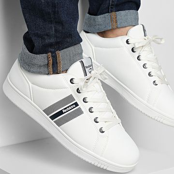 Redskins - Scarpe da ginnastica Granada AO4811P Bianco Navy
