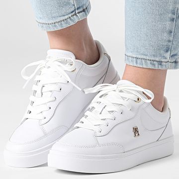 Tommy Hilfiger - Sneaker donna Essential Chic Court 8322 Bianco
