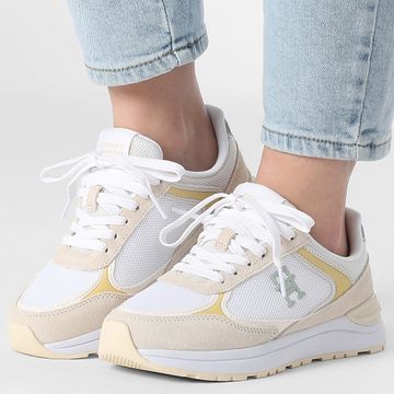 Tommy Hilfiger - Sneakers donna Casual Fashion Runner Mix 8324 Muslin
