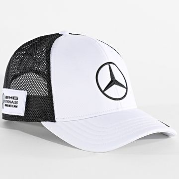 Adidas Sportswear - Berretto Trucker Mercedes KA8015 Bianco Nero