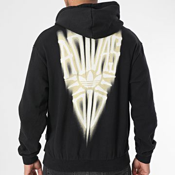 Adidas Originals - Felpa con cappuccio Skeleton JI5928 Nero