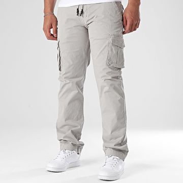 Paname Brothers - Pantaloni James Cargo Grigio