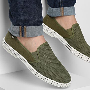 Rivieras - Espadrillas 011 Verde cachi