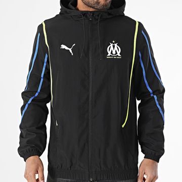 Puma - OM Faster Giacca con cappuccio e zip 782186 Nero