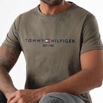 Tommy Hilfiger - 1797 Logo Tee Shirt Verde Khaki