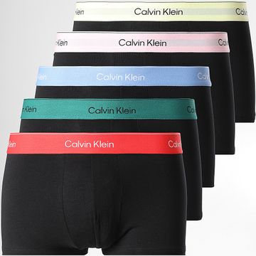 Calvin Klein - Confezione da 5 boxer neri LV00NB4230