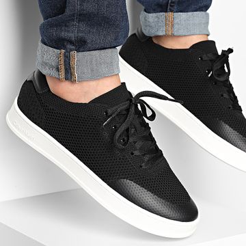 Calvin Klein - Cestini Low Top Lace Up 1726 Ck Nero