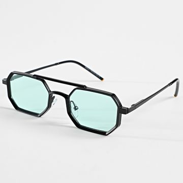 Frilivin - Occhiali da sole 015 Nero Verde