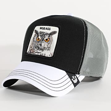 Goorin Bros - Cappello Trucker Wise Ass Nero Bianco Verde