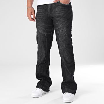 Ikao - Jeans flare 343 nero