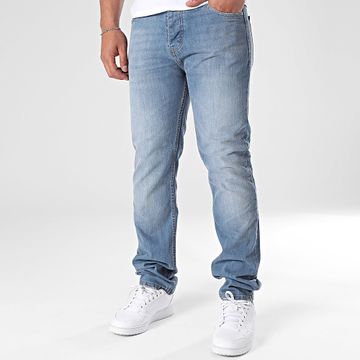 Ikao - Jeans Regular 001 Blue Denim Washed
