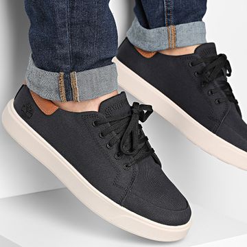 Timberland - Emerson Street Sneakers basse in pizzo A6CQQ Tela nera