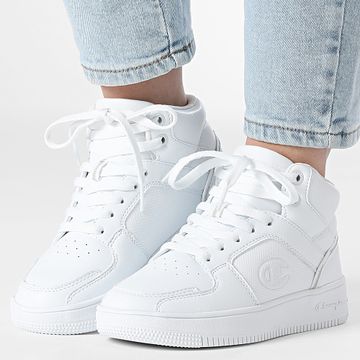 Champion - Scarpe da ginnastica Rebound 2.0 Mid S11471 Triplo Bianco Donna