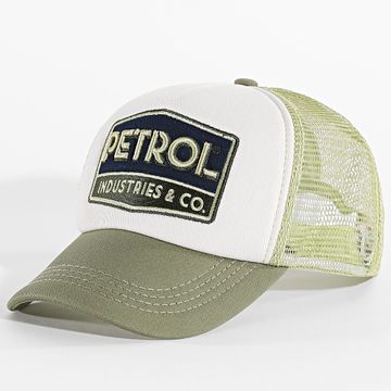 Petrol Industries - Cappello da camionista M-1050-CAP822 verde ecru