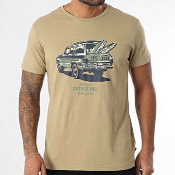 Petrol Industries - Maglietta M-1050-TSR131 Beige scuro