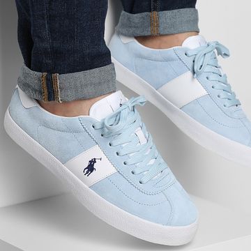 Polo Ralph Lauren - Scarpe da ginnastica Court Vulc Blue