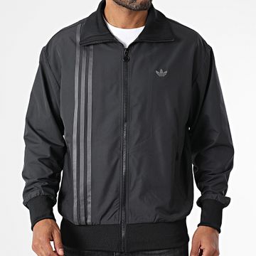 Adidas Originals - JD0050 Giacca con zip a righe nere