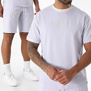 Project X Paris - Set di maglietta e pantaloncini da jogging 2210218 2240218 Viola chiaro