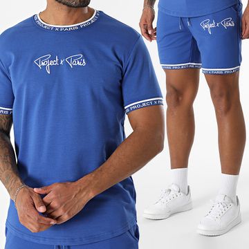 Project X Paris - Set di maglietta e pantaloncini da jogging King Blue 2310019 2340019