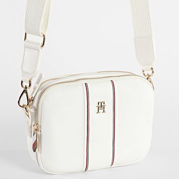 Tommy Hilfiger - Borsa da donna Poppy Camera Bag Corp 7230 Bianco