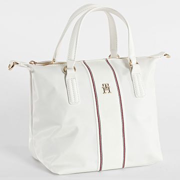 Tommy Hilfiger - Borsetta donna Poppy Small Tote Corp 7204 Bianco