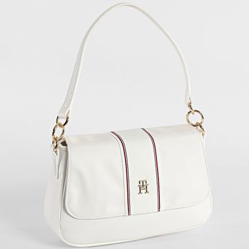 Tommy Hilfiger - Borsa da donna Poppy Conv Crossover 7168 Bianco