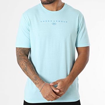 Under Armour - Maglietta con logo impilato 6000211 Azzurro