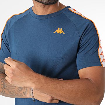 Kappa - Maglietta Banda 303UV10 blu navy