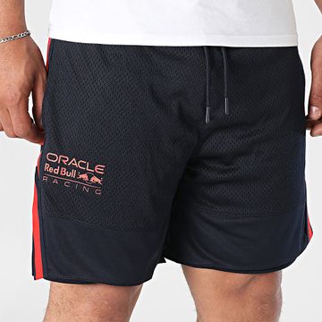 New Era - Pantaloncini da jogging con bande Red Bull Racing 60746991 Blu navy