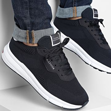 Tommy Hilfiger - Sneakers leggere RWB Knit 5423 Desert Sky