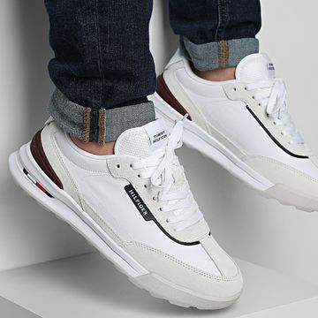 Tommy Hilfiger - Sneakers Retro Runner Seasonal 5425 Bianco