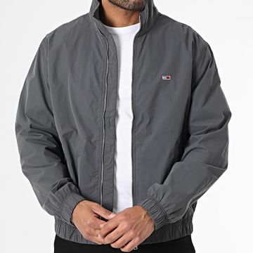 Tommy Jeans - Essential 0655 Giacca con zip grigio antracite