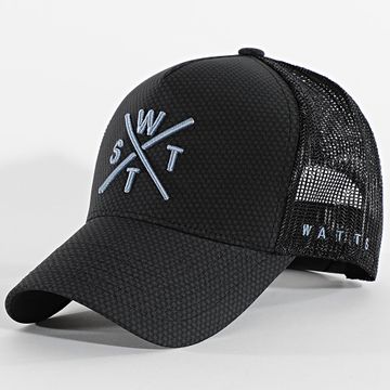 Watts - Cappello Trucker Tribe Nero Grigio