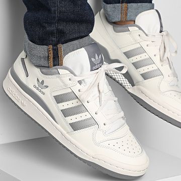 Adidas Originals - Cestini Forum Low CL JI3266 Cloud White Grey Three Grey Two
