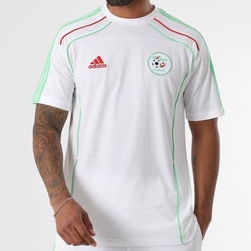 Adidas Sportswear - Maglietta Bandes Fédération Algérienne de Football JE5345 Bianco
