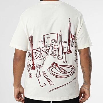 ADJ - Tee oversize grande 025 beige chiaro