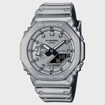 G-Shock - Orologio G-Shock GM-2100YMG Argento